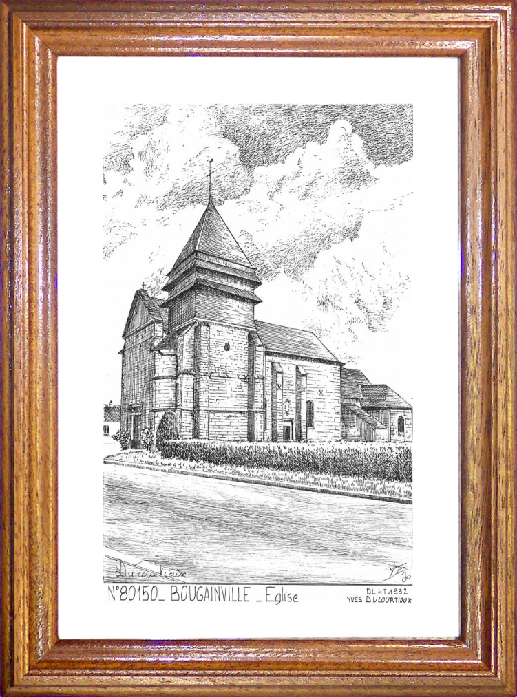 N 80150 - BOUGAINVILLE - église