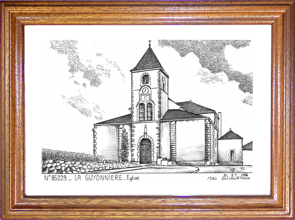 N 85229 - LA GUYONNIERE - église