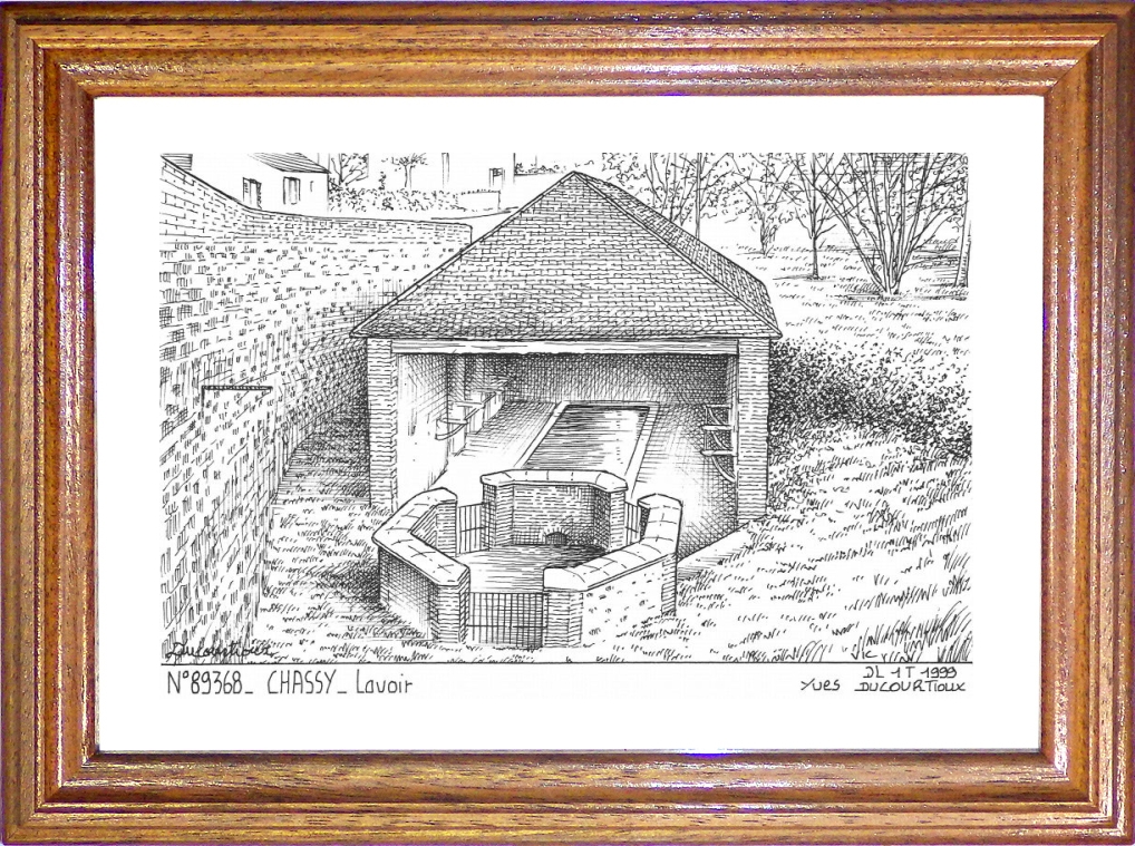 N 89368 - CHASSY - lavoir