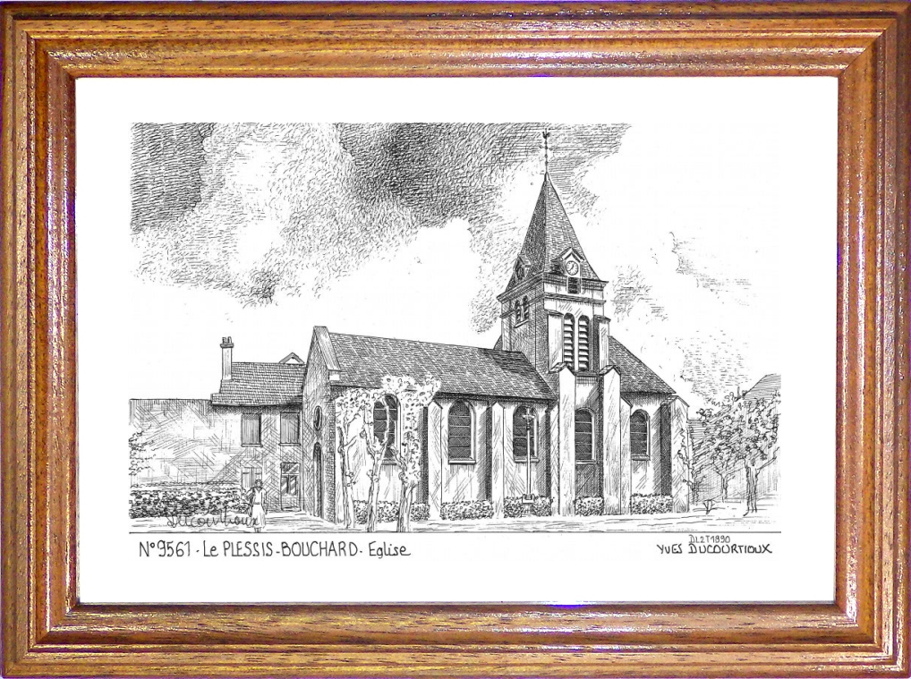 N 95061 - LE PLESSIS BOUCHARD - église