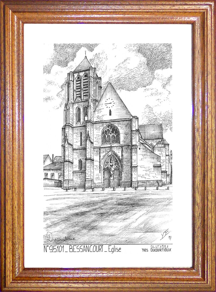 N 95101 - BESSANCOURT - église